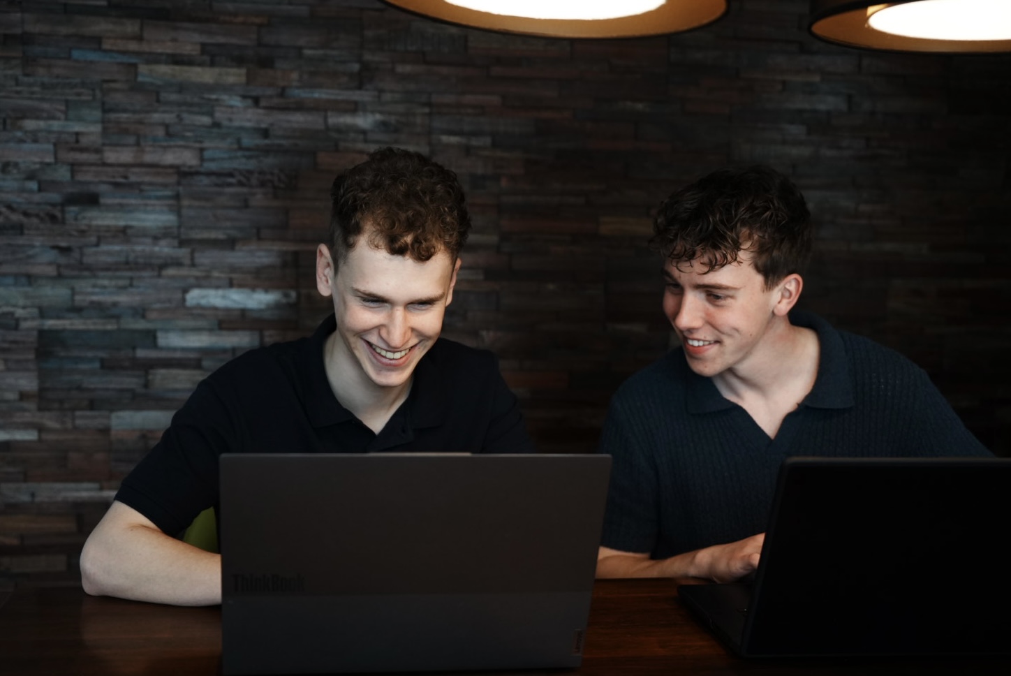 Jesse Lamm en Tim Lind, de oprichters van Dooome